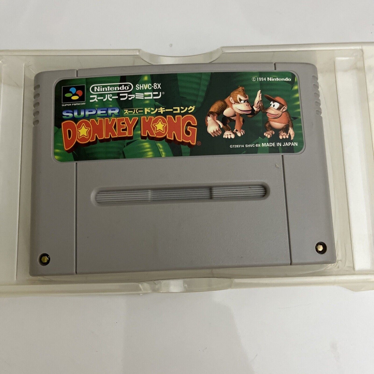 Super Donkey Kong - Nintendo SNES Super Famicom NTSC-J JAPAN Complete Game