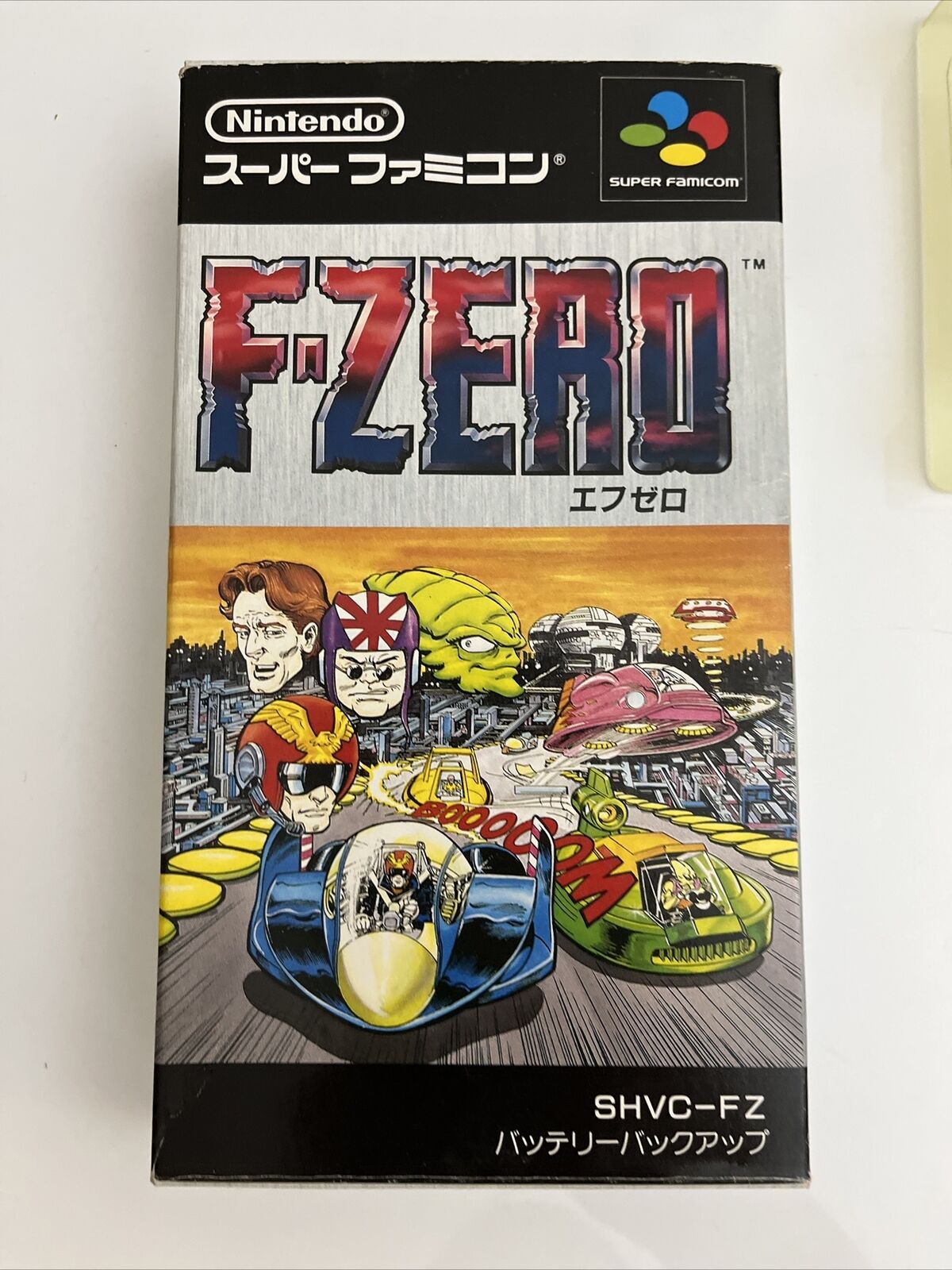 F-Zero - Nintendo Super Famicom SNES NTSC-J JAPAN Complete