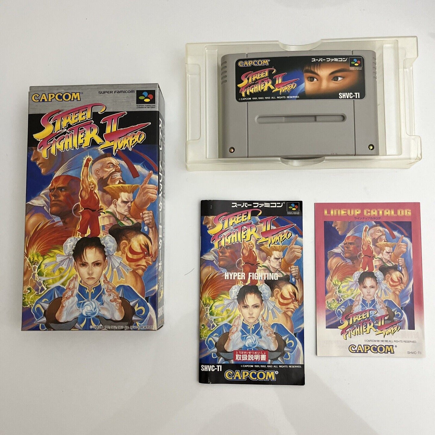 Street Fighter II  2 Turbo - Nintendo Super Famicom SNES NTSC-J JAPAN Complete