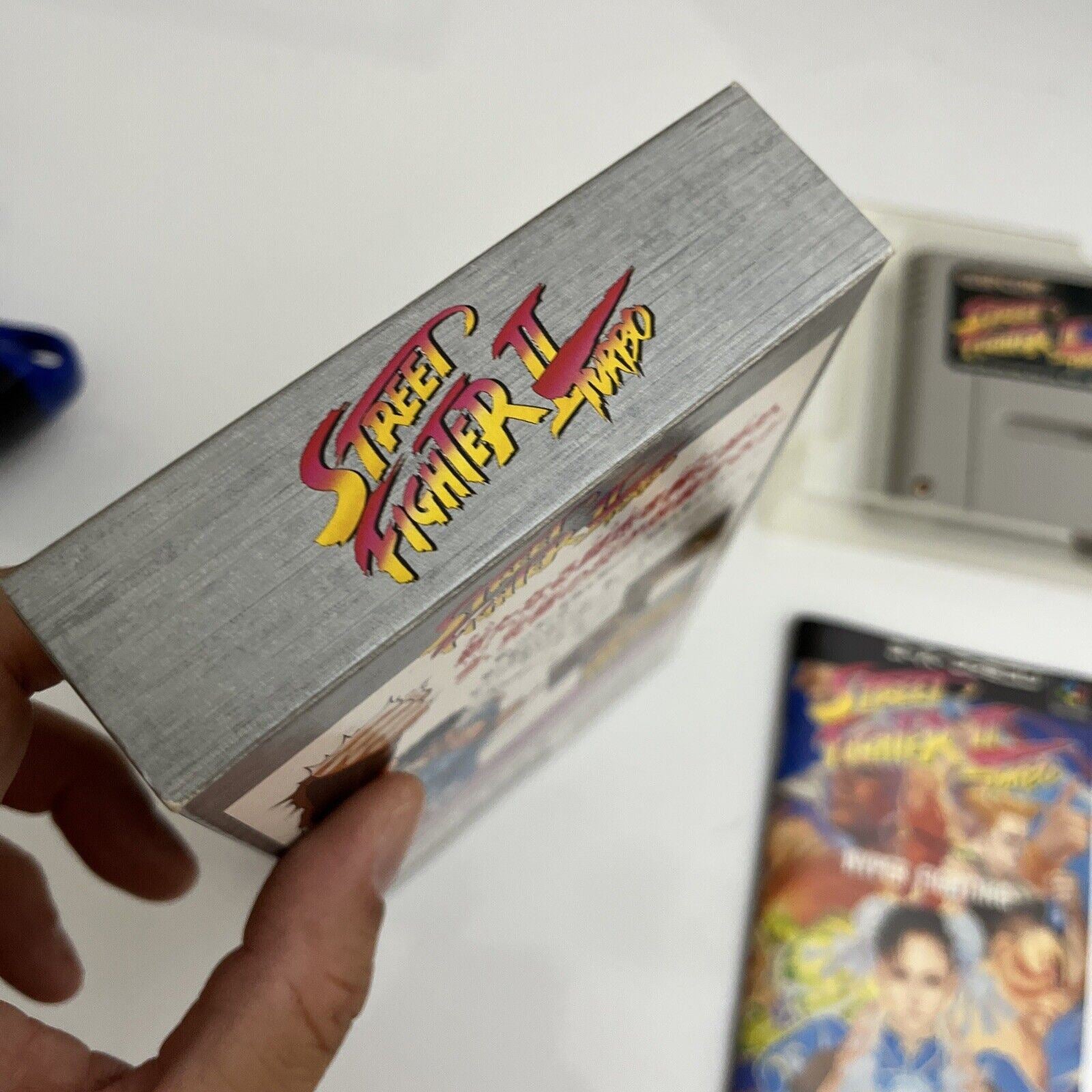 Street Fighter 2 + Turbo Super Famicom Nintendo NTSC-J loose Jap - Jeux vidéo Street Fighter 2 + Turbo Super Famicom Nintendo NTSC-J loose Jap - Jeux vidéo