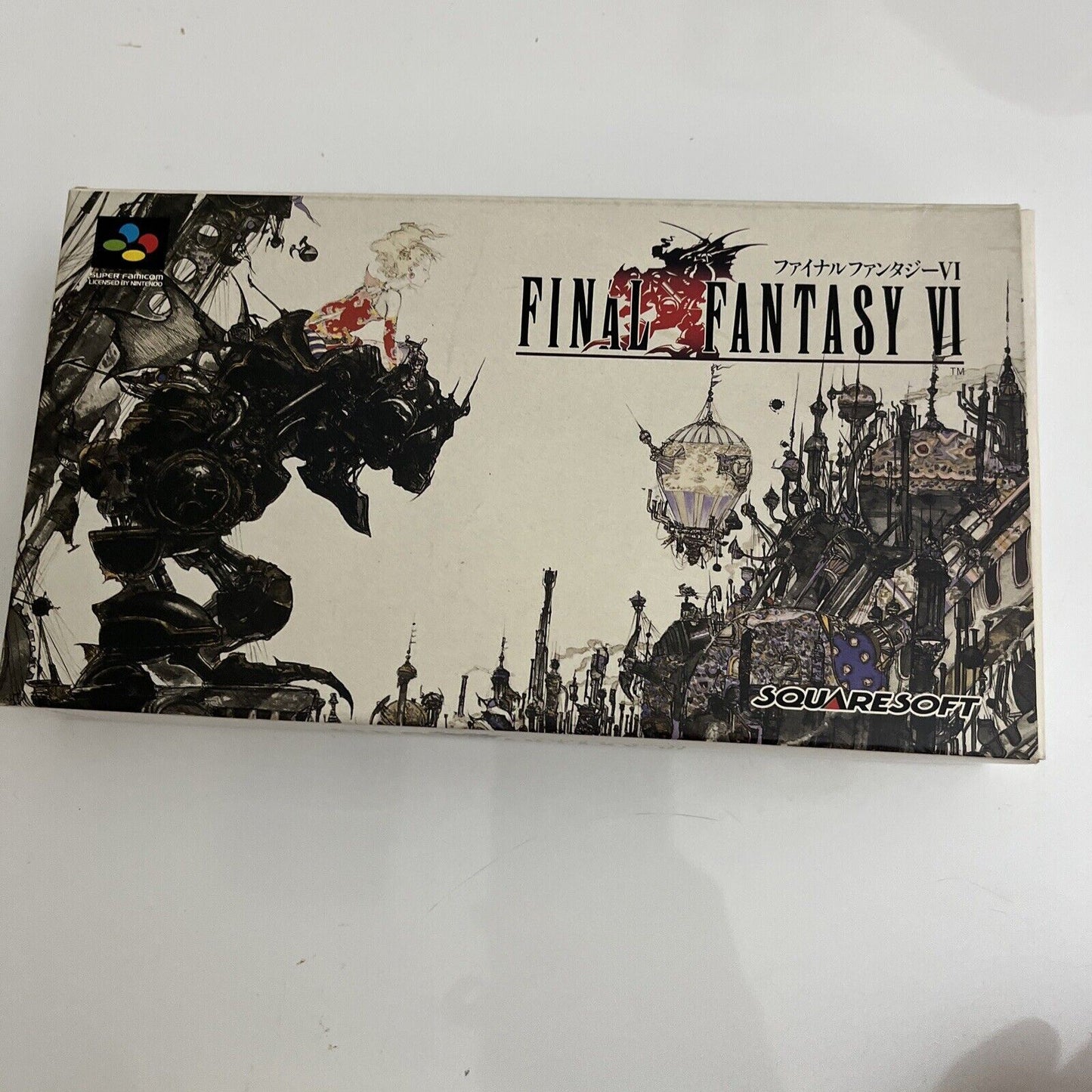 Final Fantasy VI 6 - Nintendo Super Famicom SNES NTSC-J JAPAN Complete