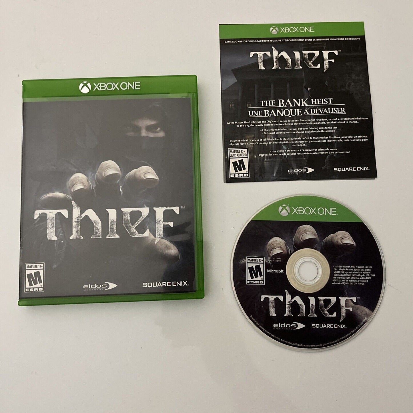 Thief - Microsoft Xbox One Game Complete