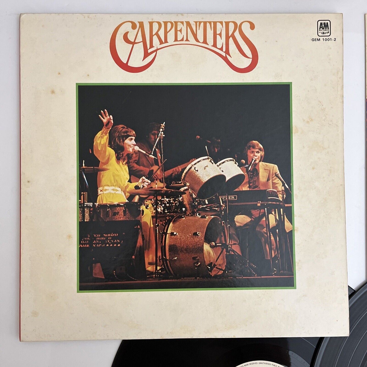 Carpenters – Gem Of Carpenters 1973 Double LP Vinyl Record GEM 1001/2