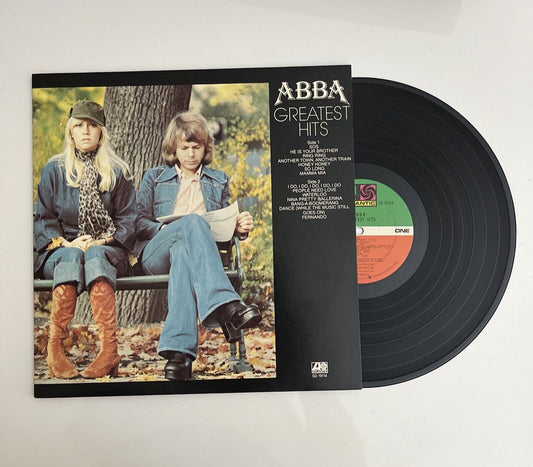 ABBA Greatest Hits Vinyl Record SD 19114 LP 1975