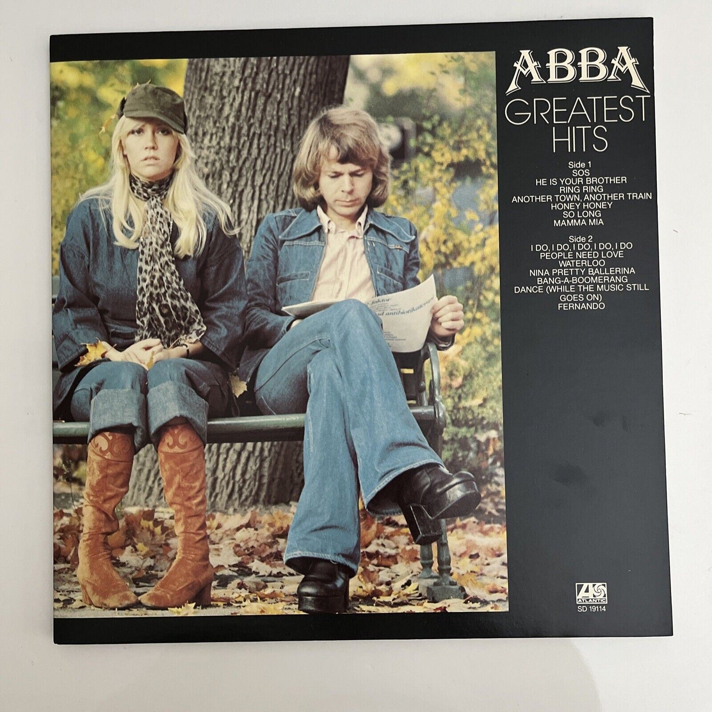 ABBA Greatest Hits Vinyl Record SD 19114 LP 1975