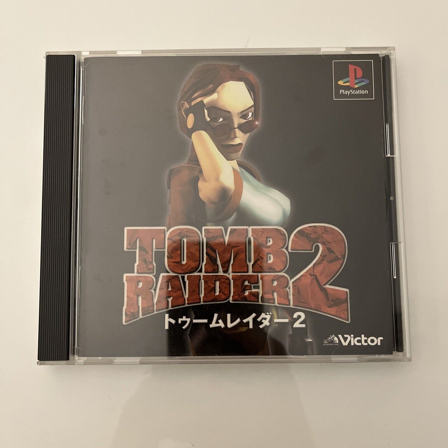 Tomb Raider 2 - Sony PlayStation PS1 NTSC-J JAPAN Game Complete