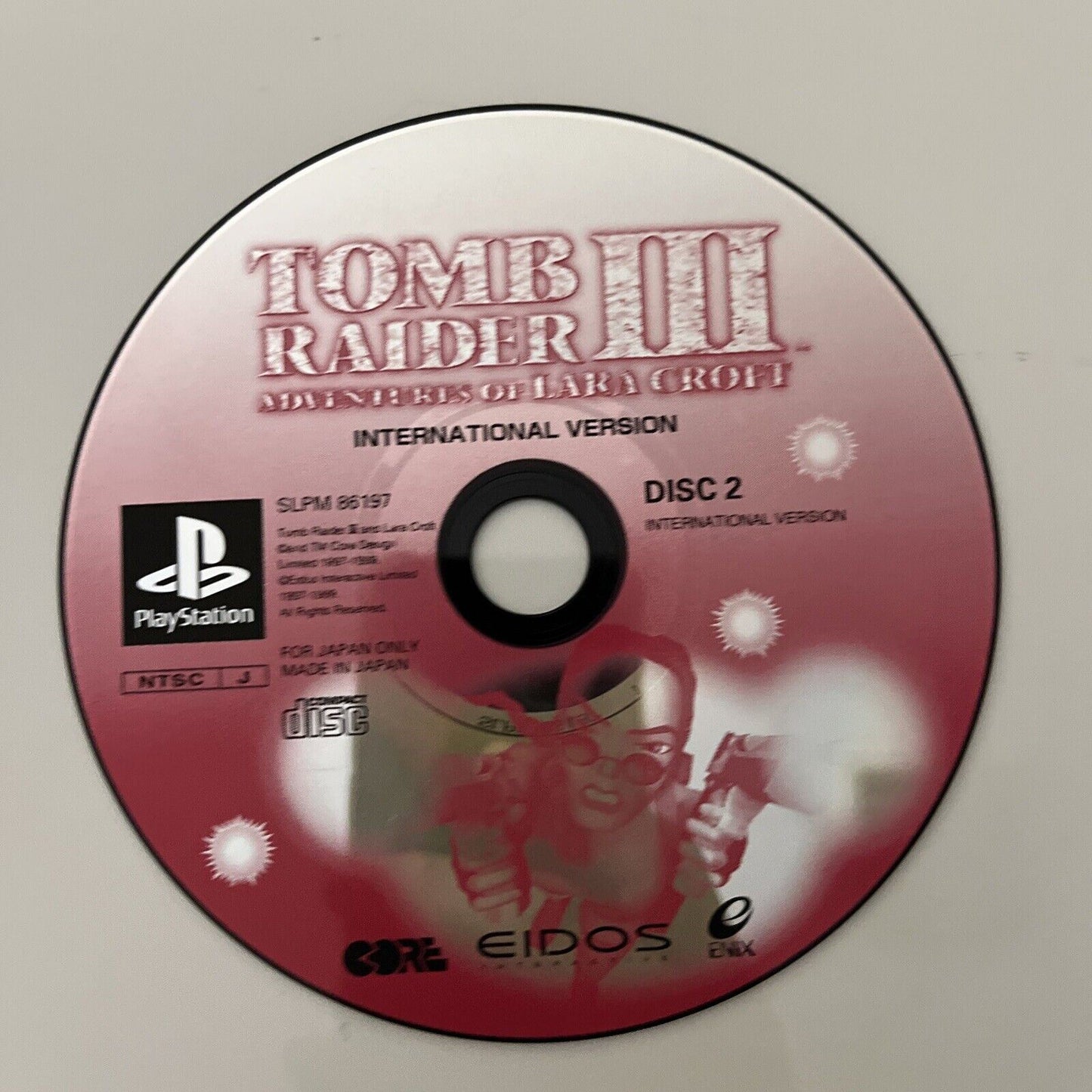 Tomb Raider 3 - Sony PlayStation PS1 NTSC-J JAPAN Game Complete