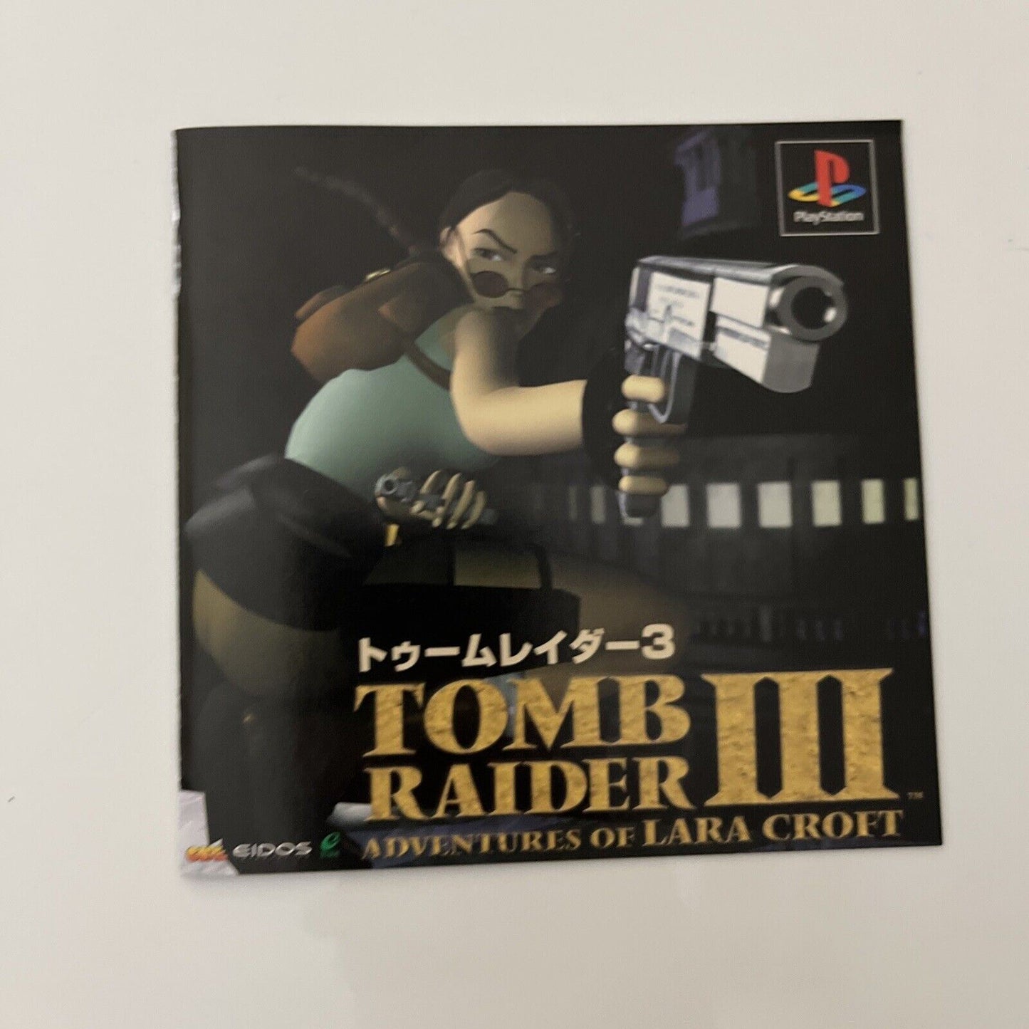 Tomb Raider 3 - Sony PlayStation PS1 NTSC-J JAPAN Game Complete