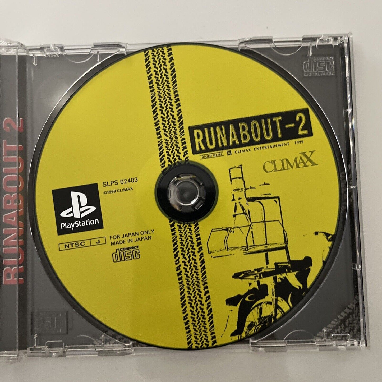 Runabout 2 - Sony PlayStation PS1 NTSC-J JAPAN Game Complete