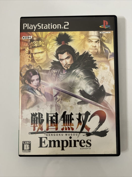 Sengoku Musou 2 Empires - Sony PlayStation PS2 NTSC-J JAPAN Game Complete