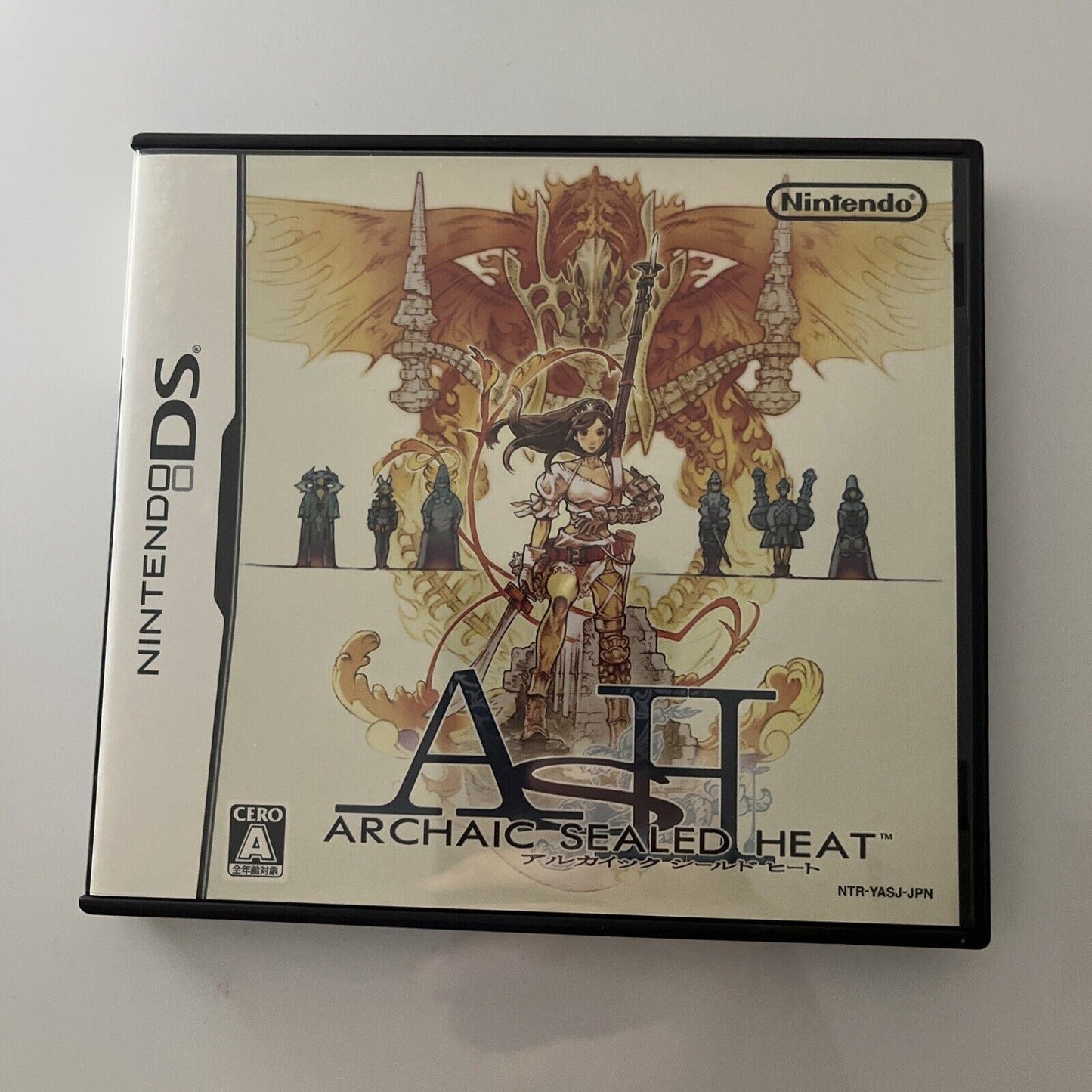 ASH Archaic Sealed Heat - Nintendo DS JAPAN Game NDS Complete