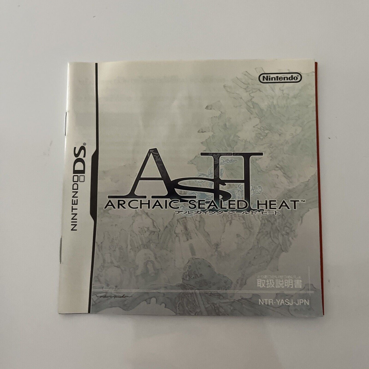 ASH Archaic Sealed Heat - Nintendo DS JAPAN Game NDS Complete