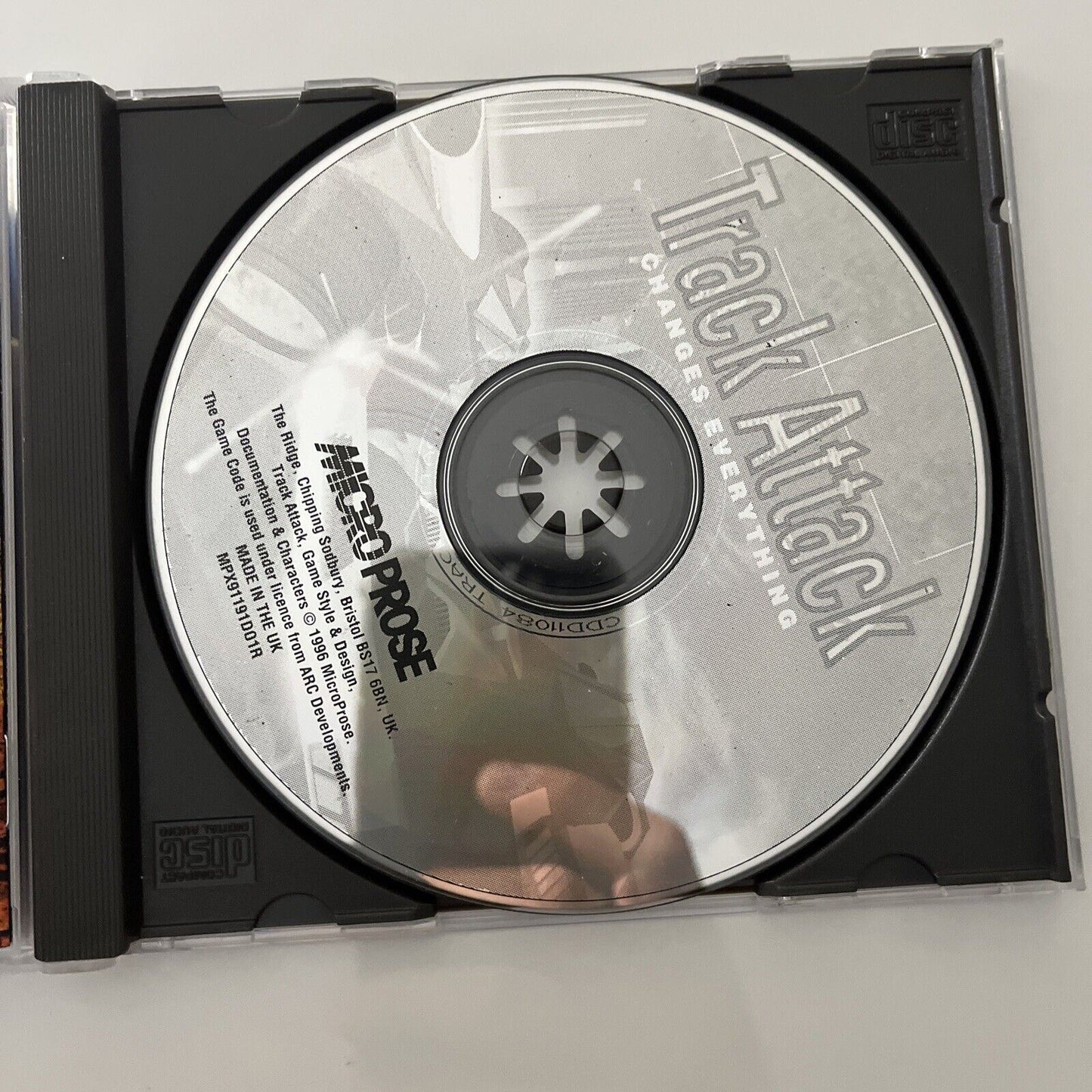 Track Attack - PC DOS Retrogame Micropose