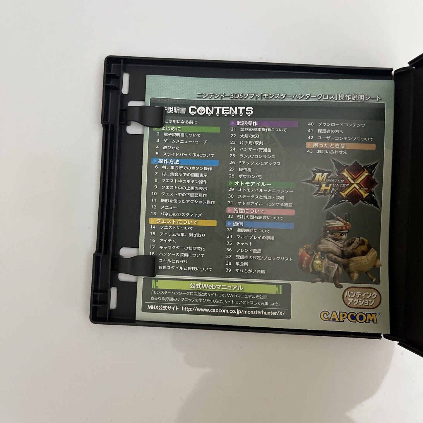 Monster Hunter 4, 4G, X - Nintendo 3DS JAPAN Game Complete