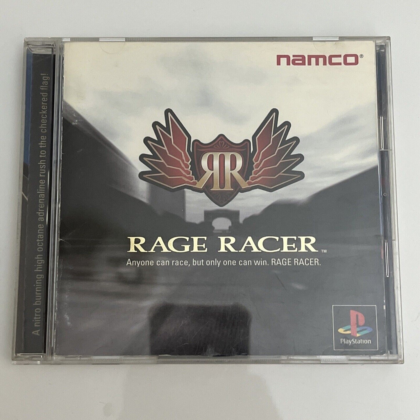 Rage Racer- Sony PlayStation PS1 NTSC-J JAPAN Game Complete