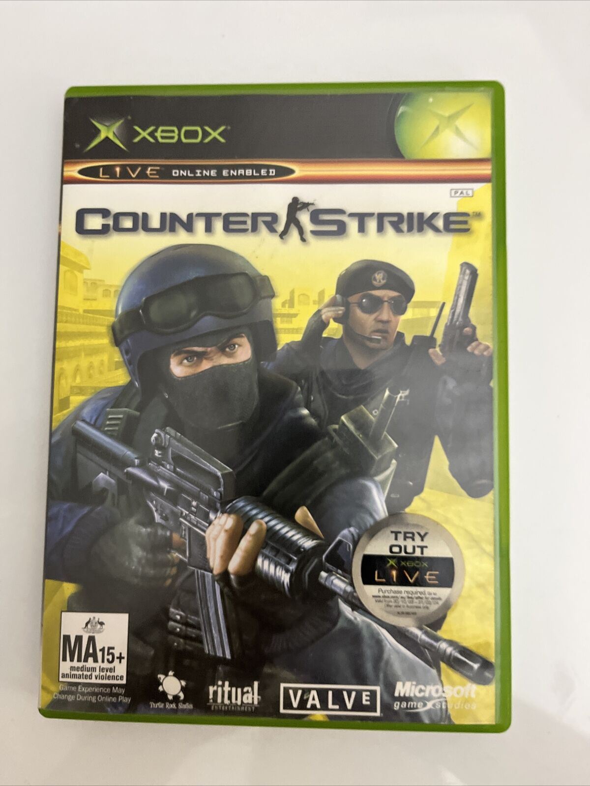 Counter Strike - Microsoft XBOX Original PAL Game – Retro Unit