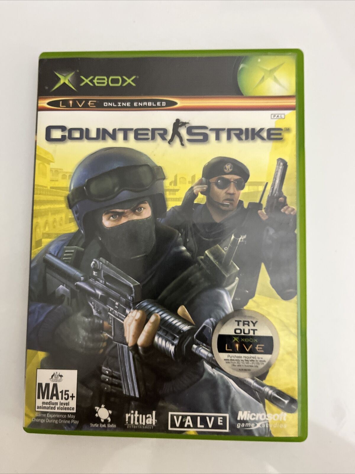 Counter Strike - Microsoft XBOX Original PAL Game