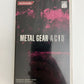 Metal Gear Acid - Sony PSP JAPAN Game Complete