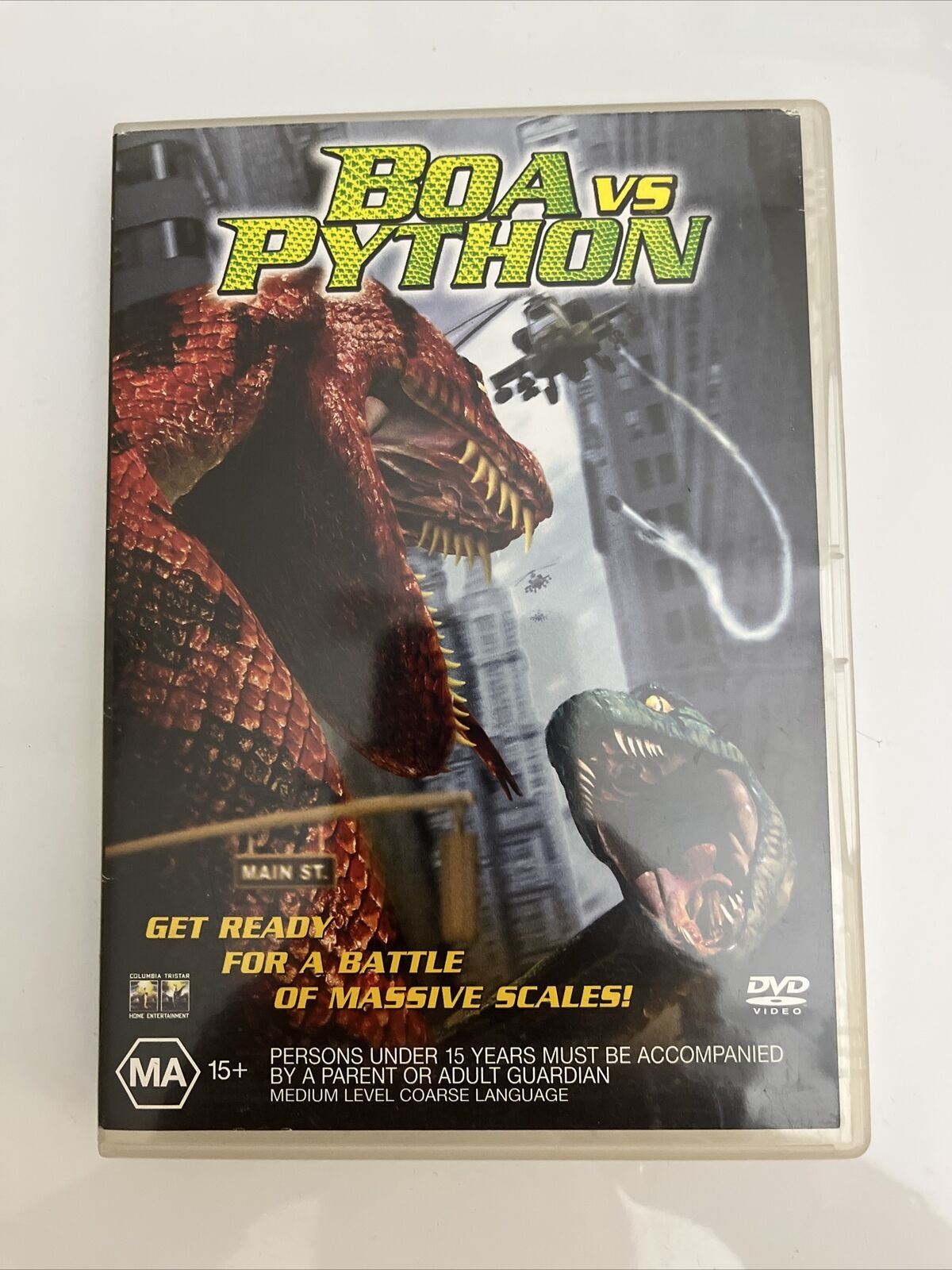 Boa vs Python  (DVD, 2004) Action Film. Region 4