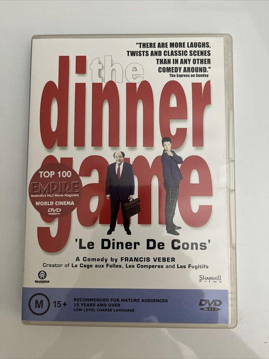 The Dinner Game (DVD, 1998) Thierry Lhermitte French Film NEW Region 4