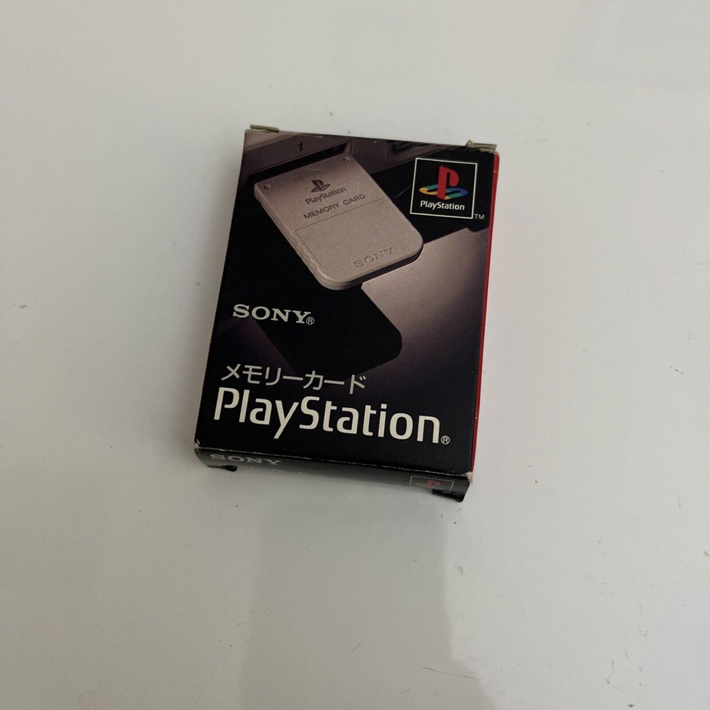 Genuine Official Sony Memory Card SCPH-1020 Grey Complete PlayStation 1 PS1 1MB
