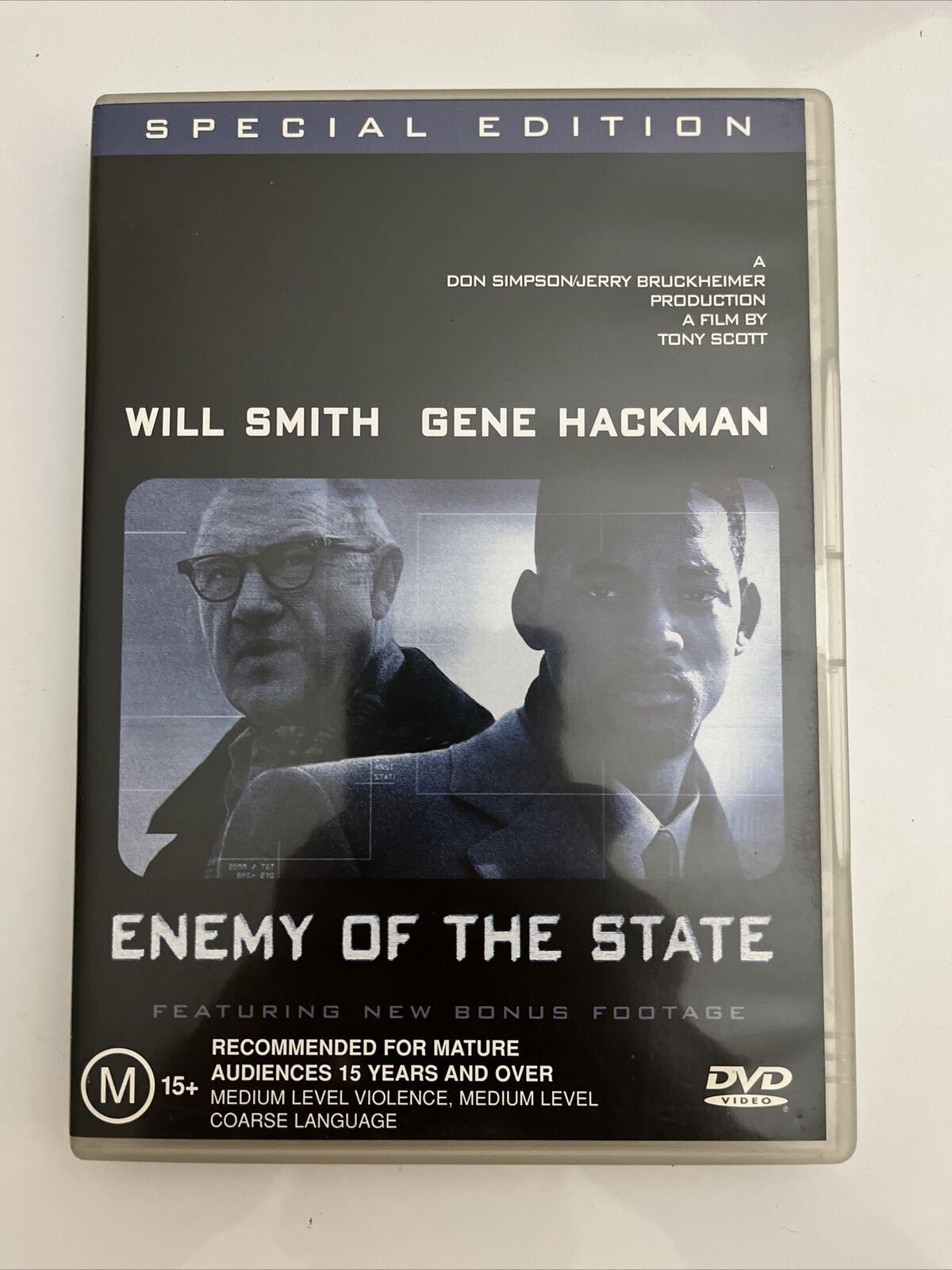 Enemy Of The State - Special Edition (DVD, 1998) Will Smith Region 4