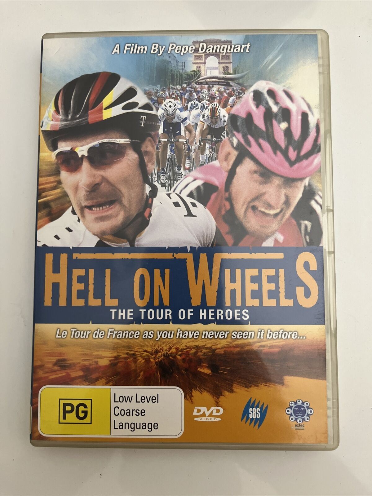 Hell On Wheels (DVD, 2004) Tour de France Cycling Documentary Region 4