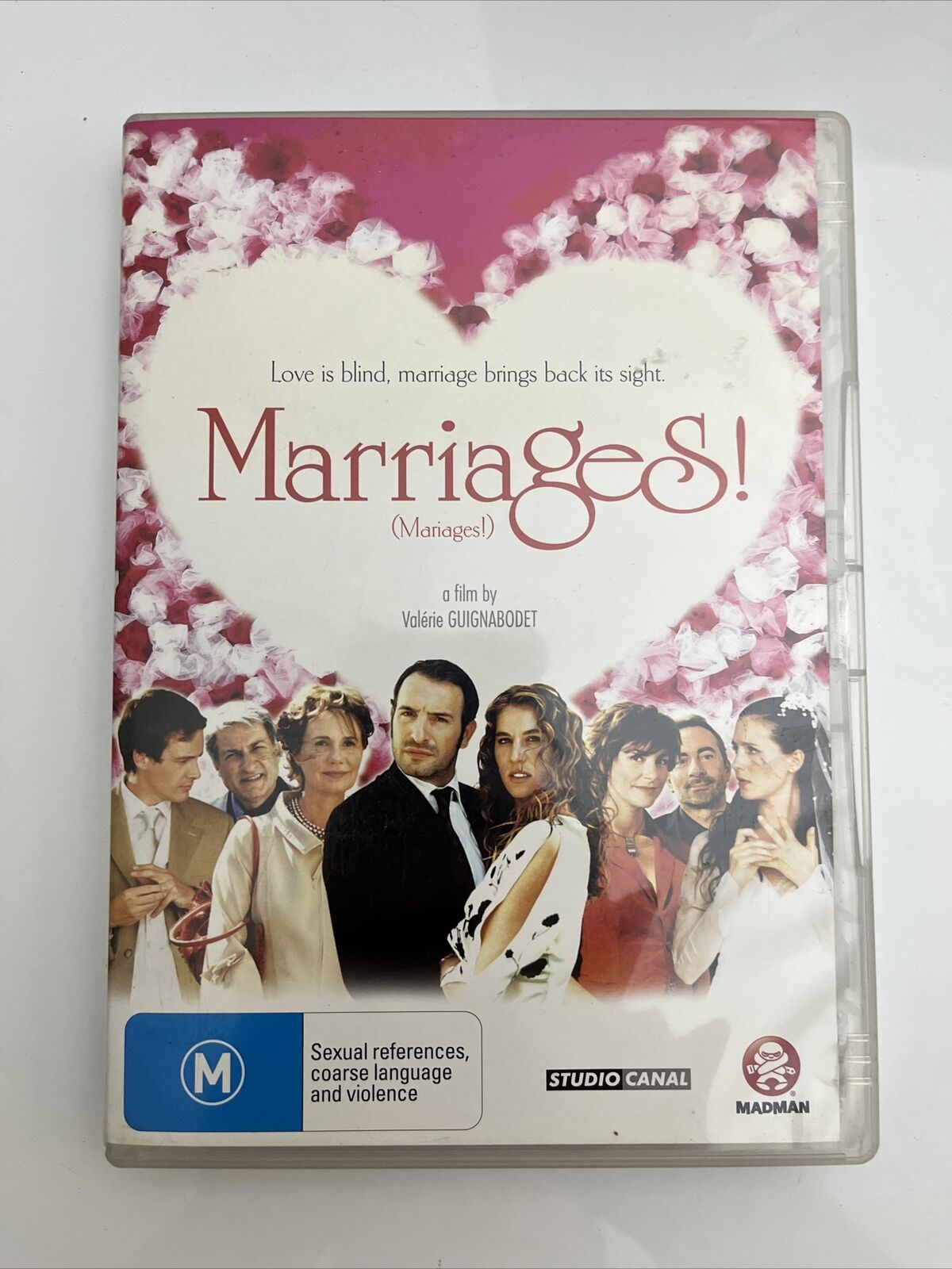 Marriages! (DVD, 2004) Jean Dujardin, Didier Bezace French Film Region 4 NEW