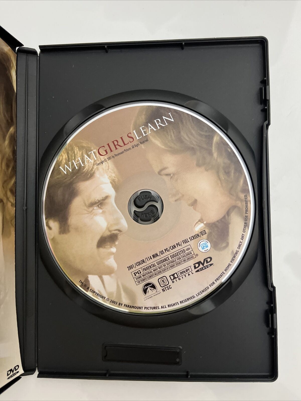 What Girls Learn (DVD, 2001) Elizabeth Perkins, Scott Bakula Region 1