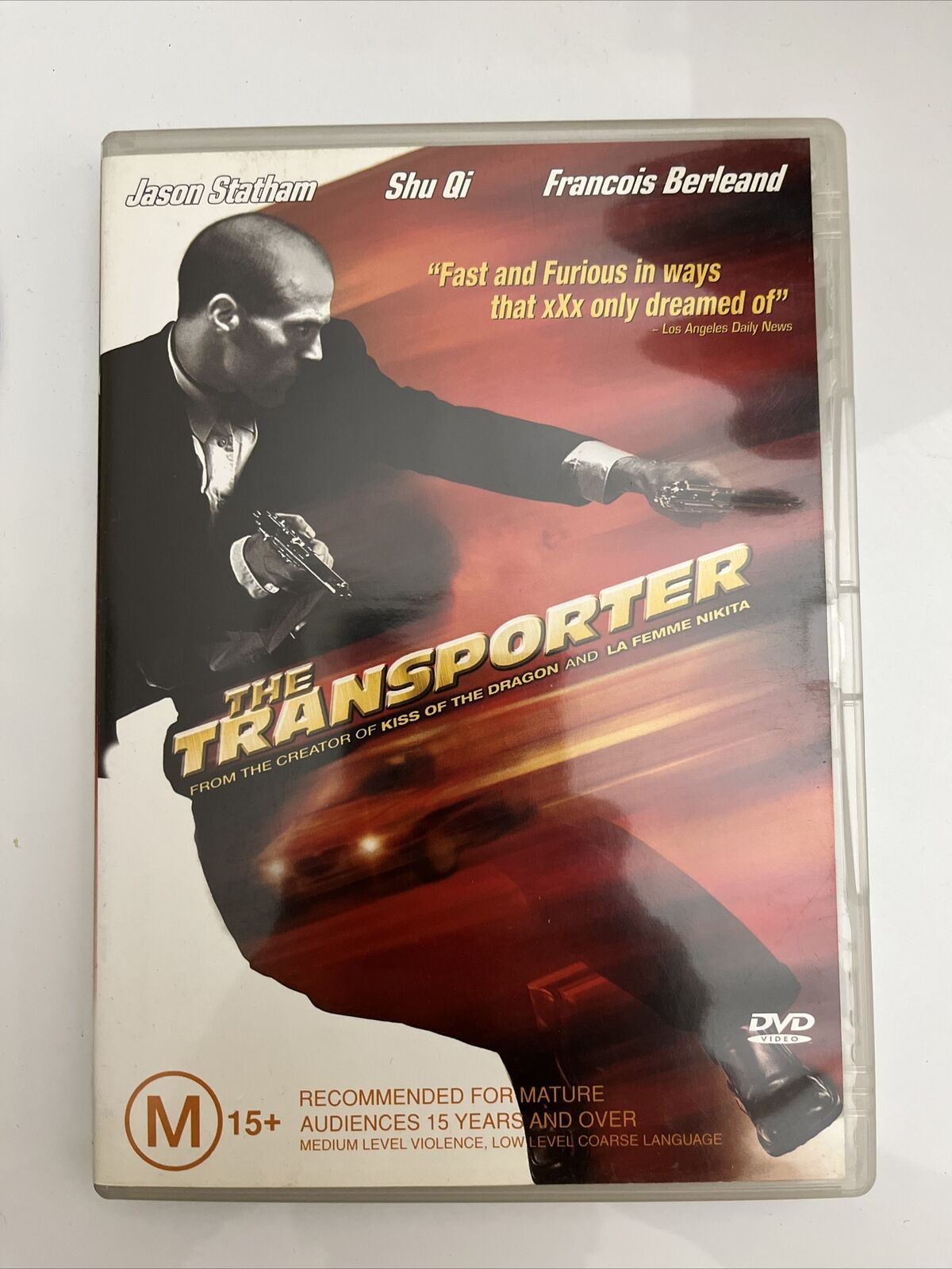 The Transporter (DVD, 2002) Jason Statham Region 4