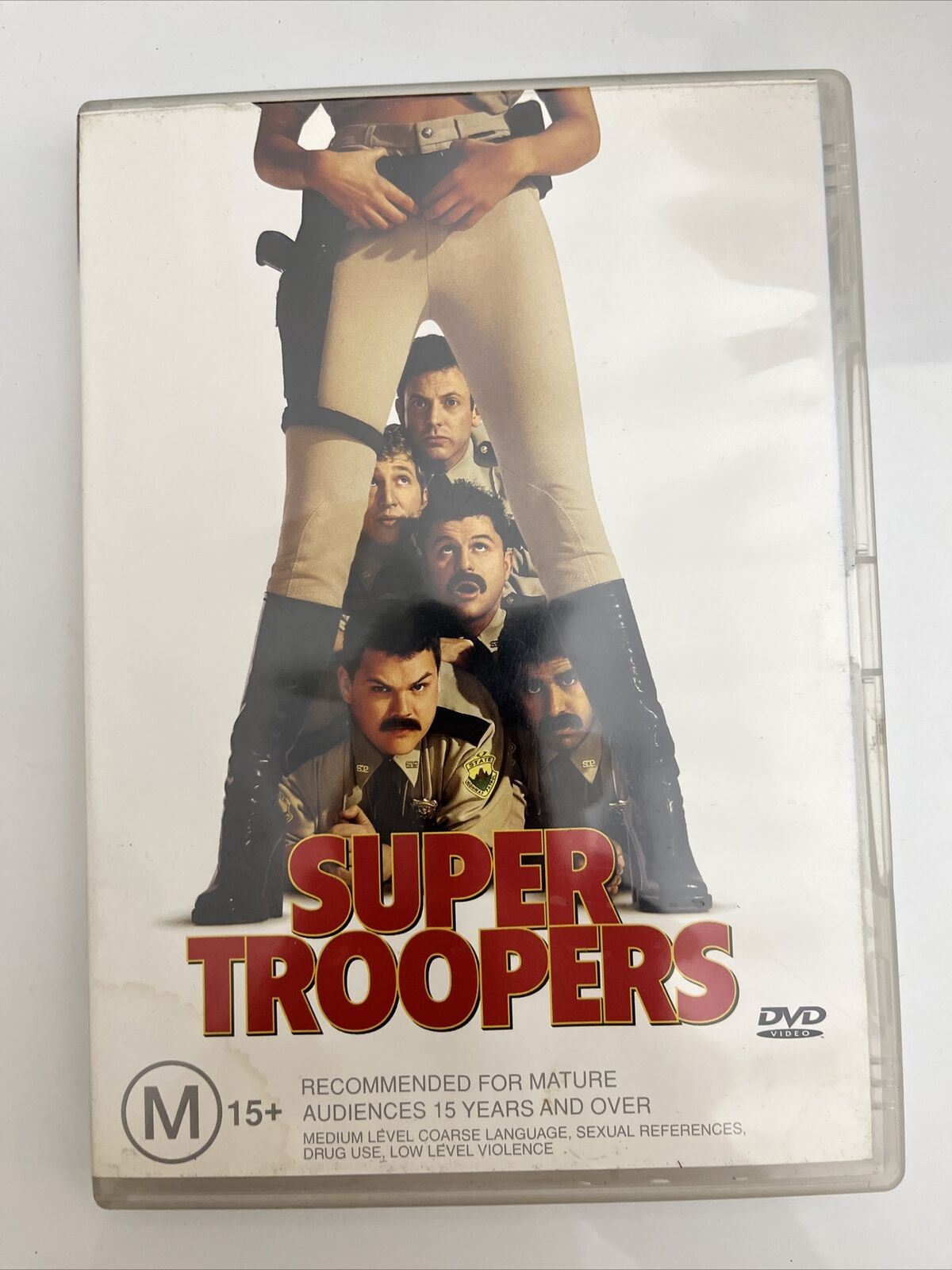 Super Troopers (DVD, 2001) Jay Chandrasekhar, Kevin Heffernan Comedy Region 4