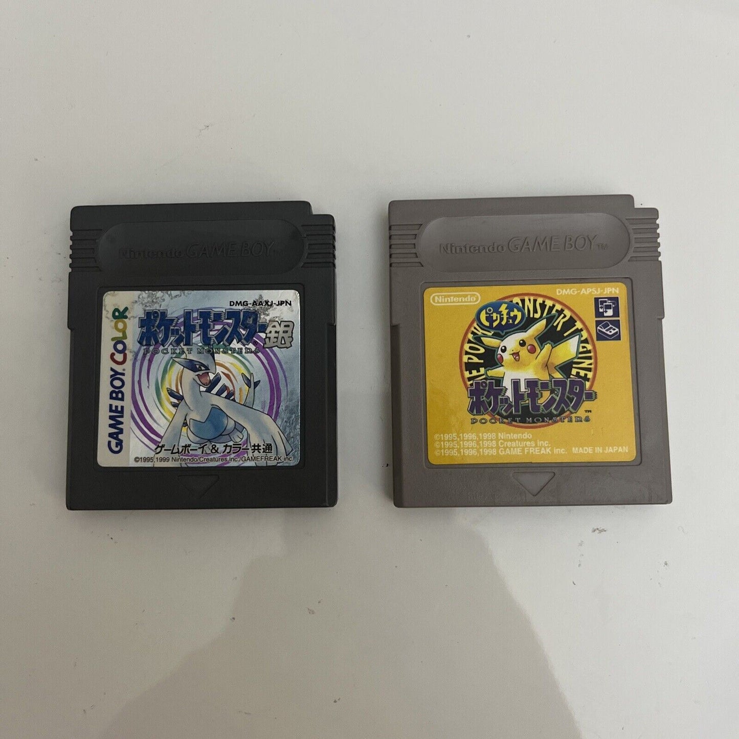 Pokemon Silver & Yellow - Nintendo Gameboy Color GBC JAPAN Game