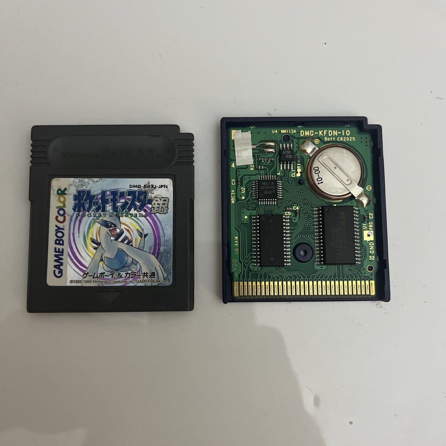 Pokemon Silver & Yellow - Nintendo Gameboy Color GBC JAPAN Game