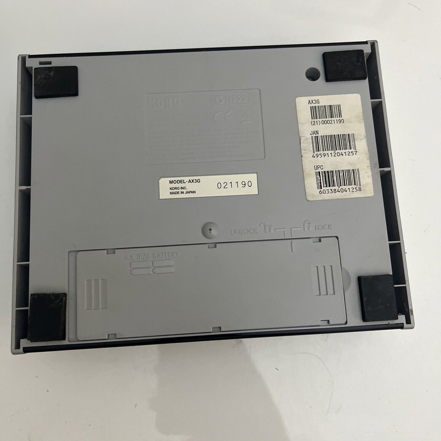 Korg ToneWorks Modeling Signal Processor AX3G Guitar Effect