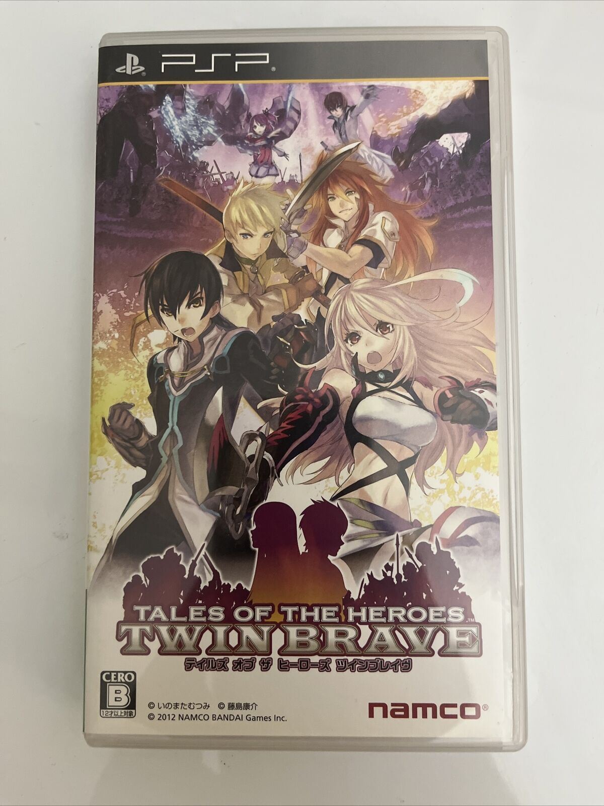 Tales of the Heroes Twin Brave + Card - Sony PlayStation PSP JAPAN Game Complete