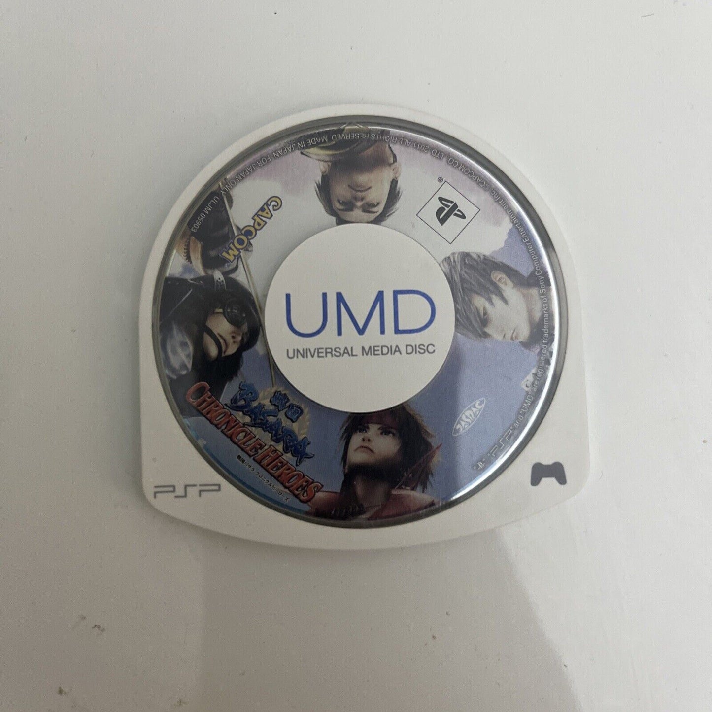 Basara Chronicle Heroes + Collectible Bookmark - Sony PlayStation PSP JAPAN Game