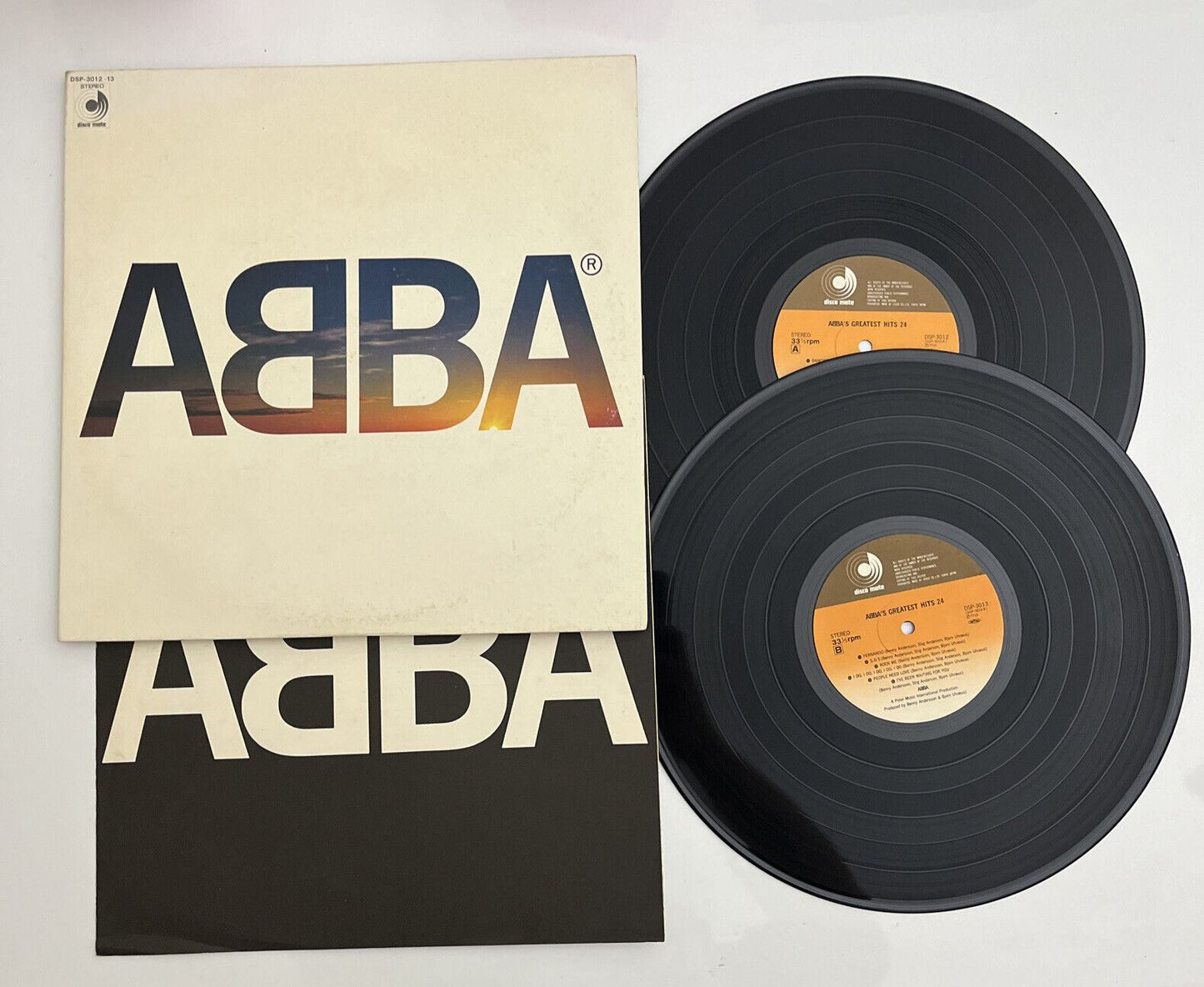 ABBA – ABBA's Greatest Hits 24 1977 Double LP DSP-3012