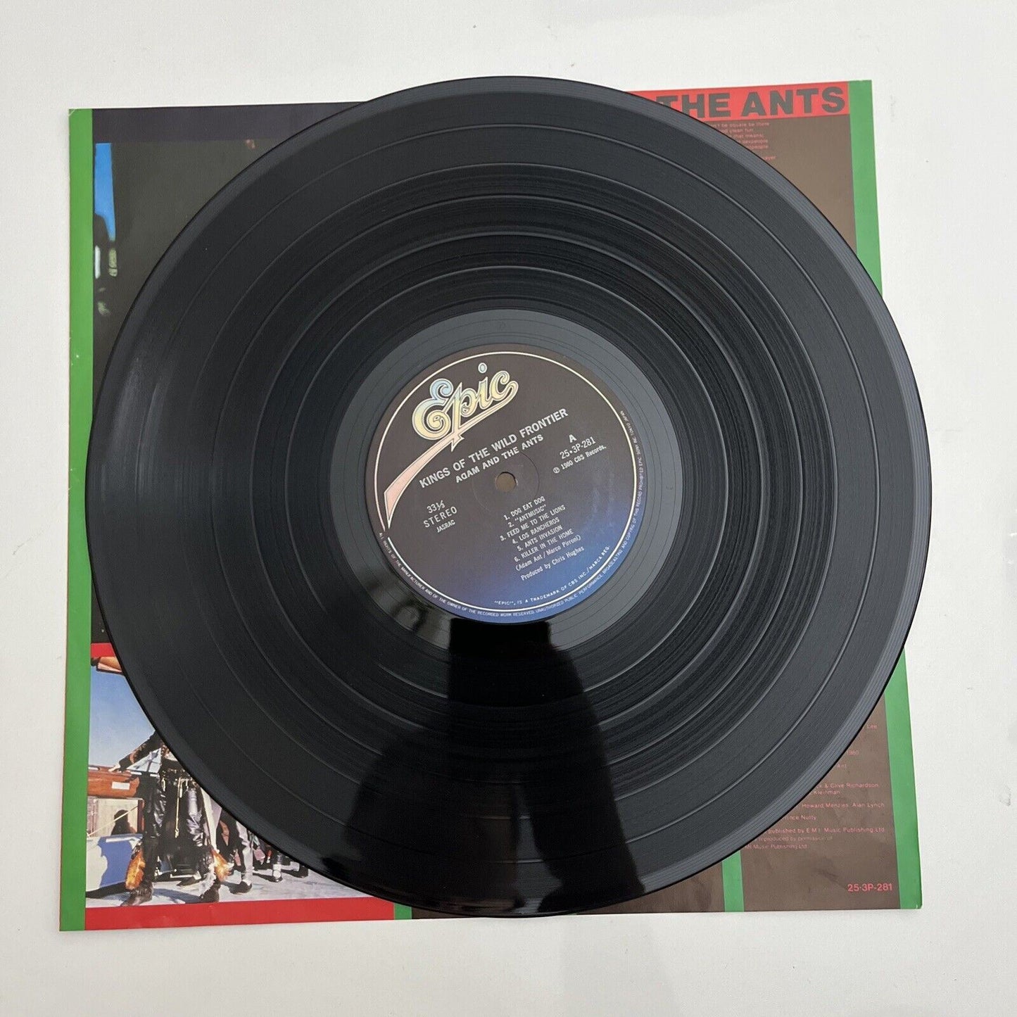 Adam and the Ants - Kings of the Wild Frontier LP 1981 Vinyl Record 25-3P-281