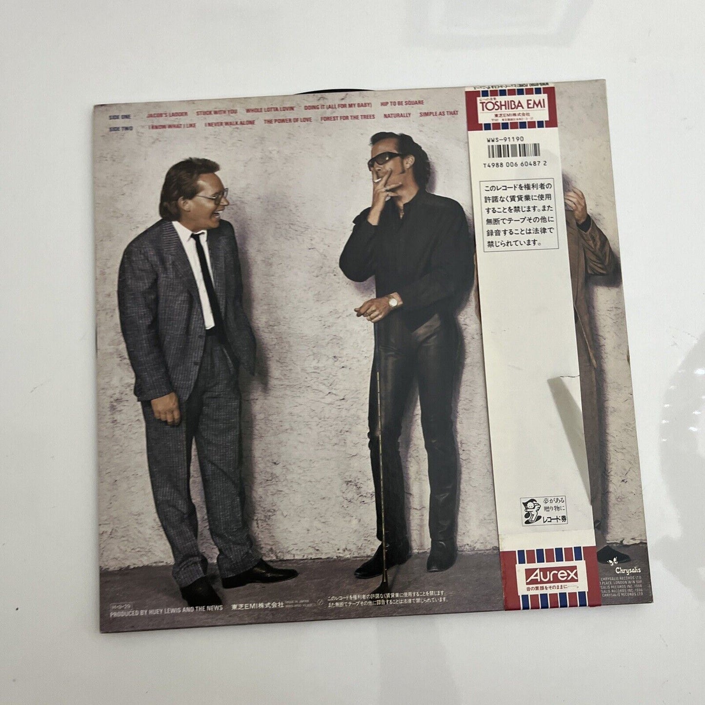 Huey Lewis and the News - Fore! LP 1983 Vinyl Record WWS-91190