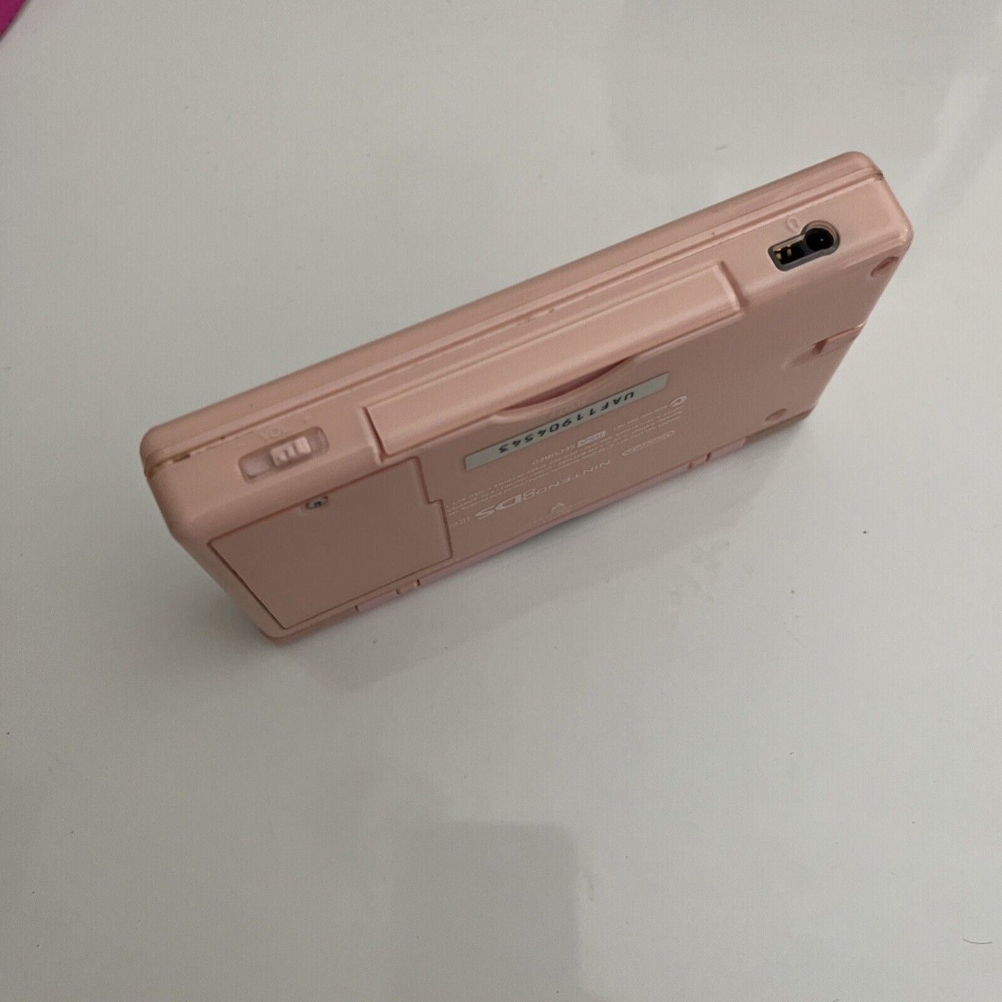 Nintendo DS Lite Coral Pink Console with Stylus, Case & Charger