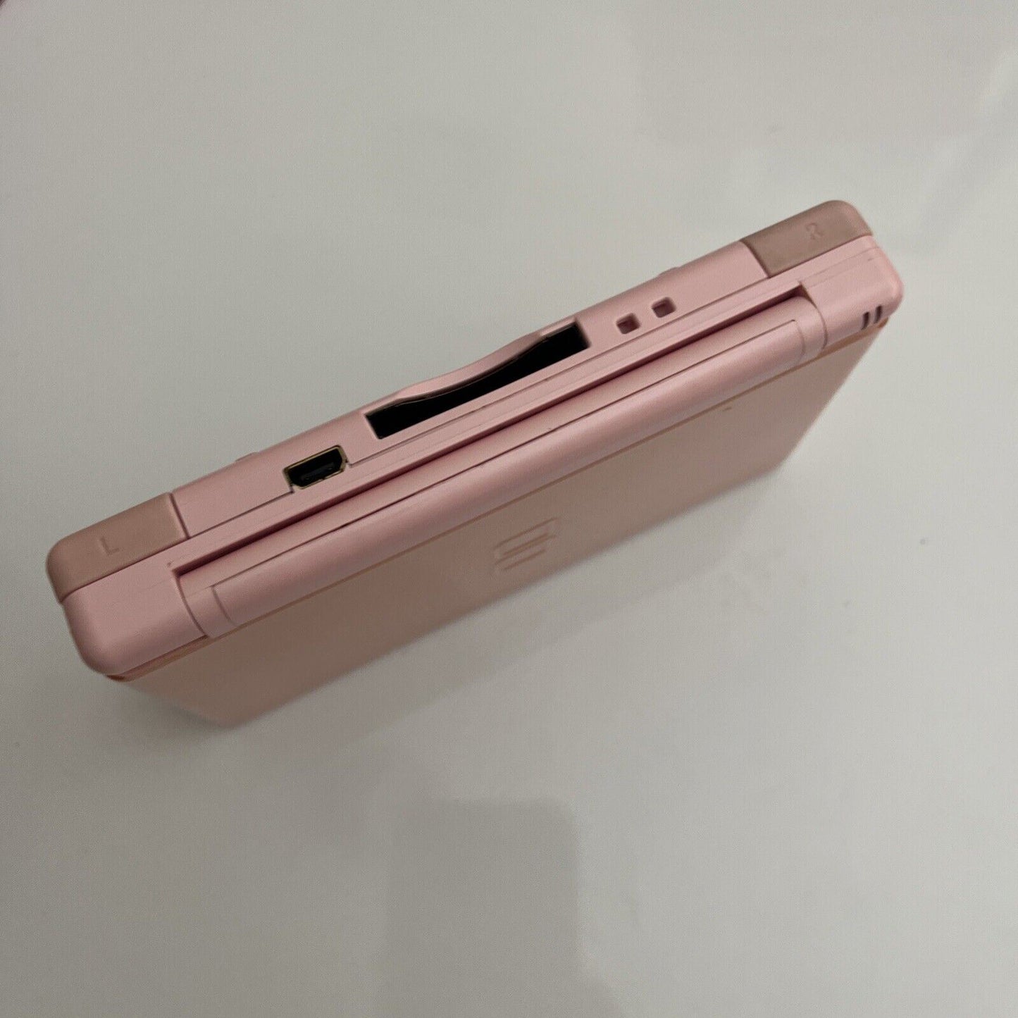 Nintendo DS Lite Coral Pink Console with Stylus, Case & Charger