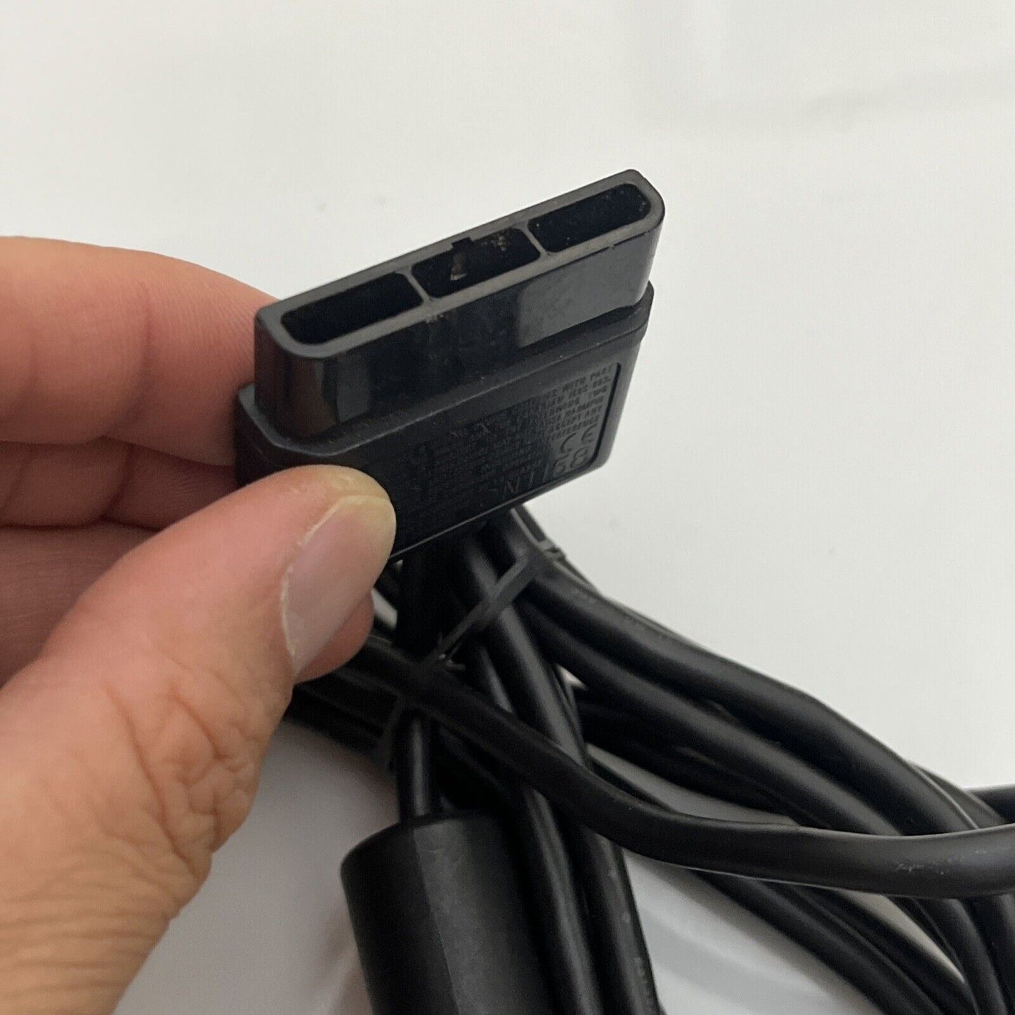 Genuine Official Sony Playstation 2 Dual Shock 2 Transparent Blue