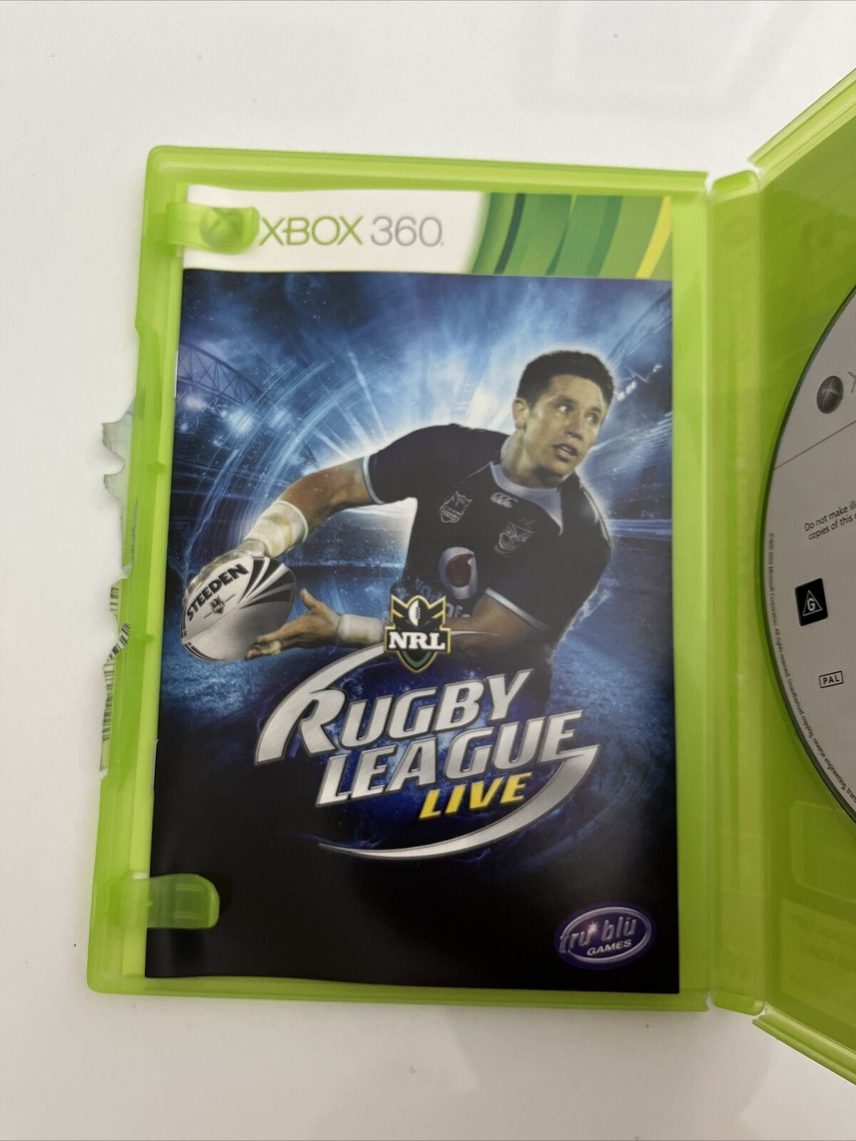 NRL Rugby League Live Promo Release - Microsoft Xbox 360 PAL Complete