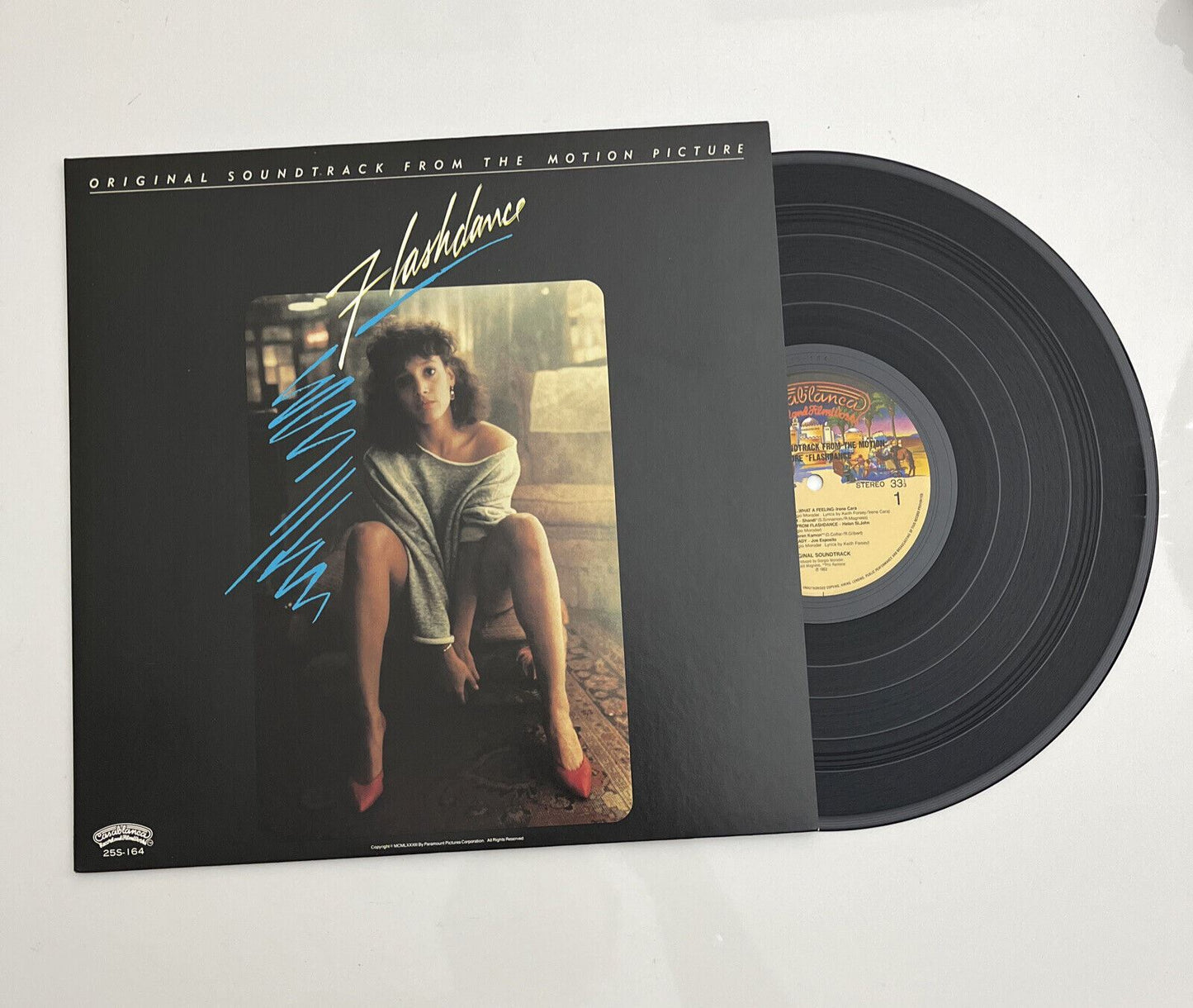 Flashdance (Original Film Soundtrack) LP 1983 Vinyl Record 25S-164