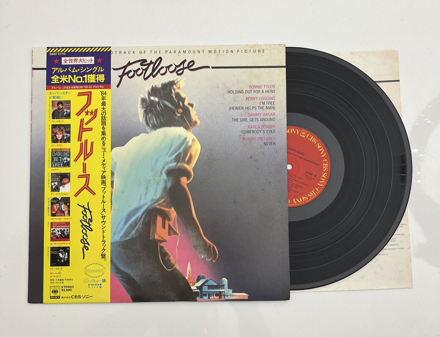 Footloose - Original Motion Picture Soundtrack LP 1984 Vinyl Record 28AP-2770