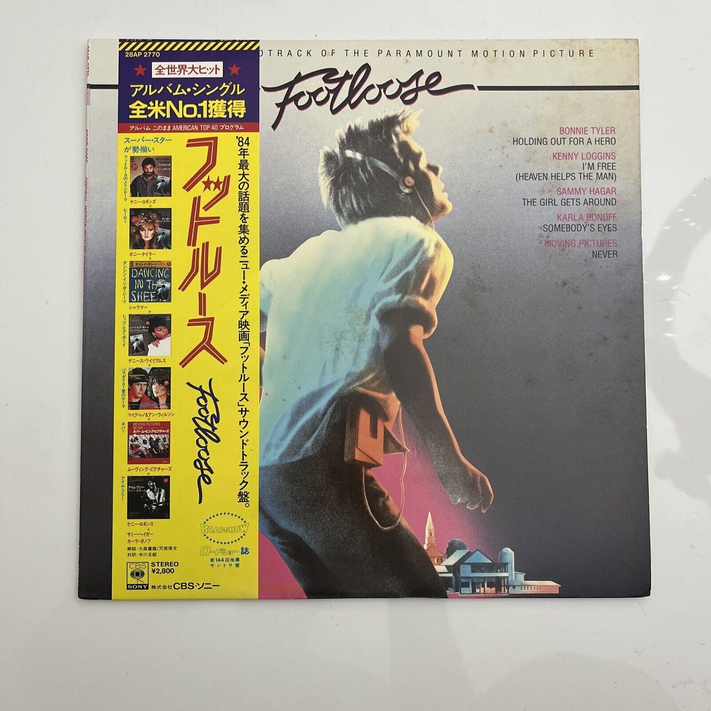 Footloose - Original Motion Picture Soundtrack LP 1984 Vinyl Record 28AP-2770