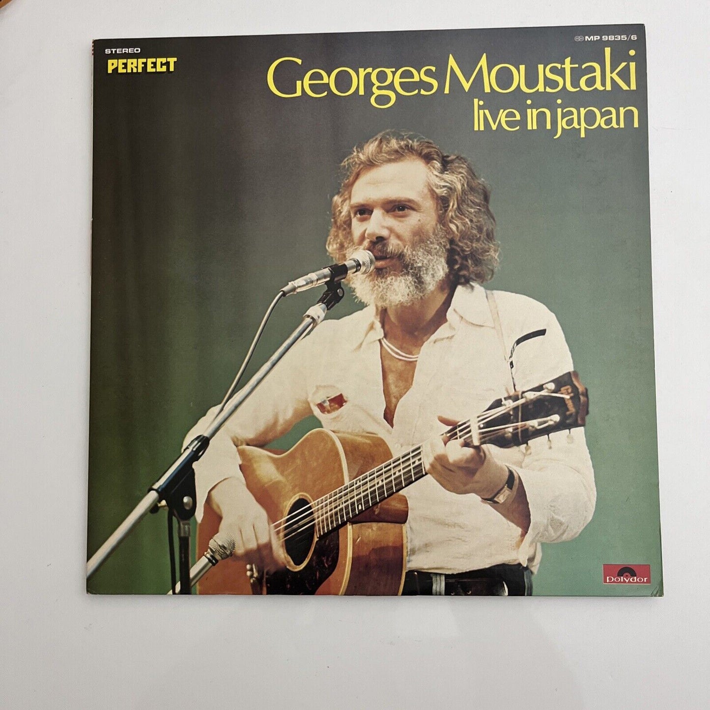 Georges Moustaki – Live In Japan 1974 Double LP Vinyl Record MP-9835/6