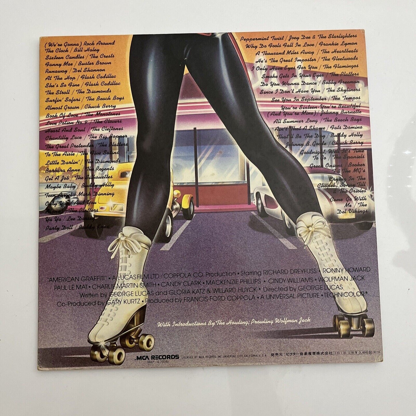 American Graffiti Original Motion Picture Soundtrack LP 1973 Vinyl MCA-9254-55