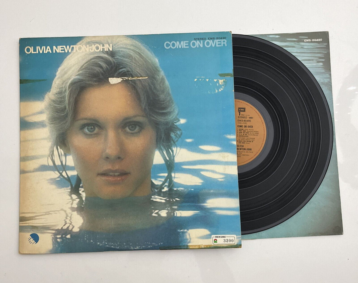 Olivia Newton-John Come on Over LP 1976 Vinyl Record EMS-80490
