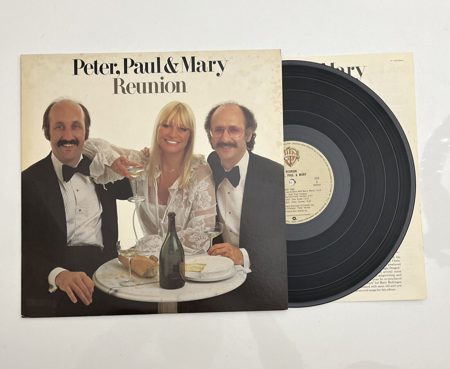 Peter, Paul & Mary – Reunion 1978 LP Vinyl Record P-10578W